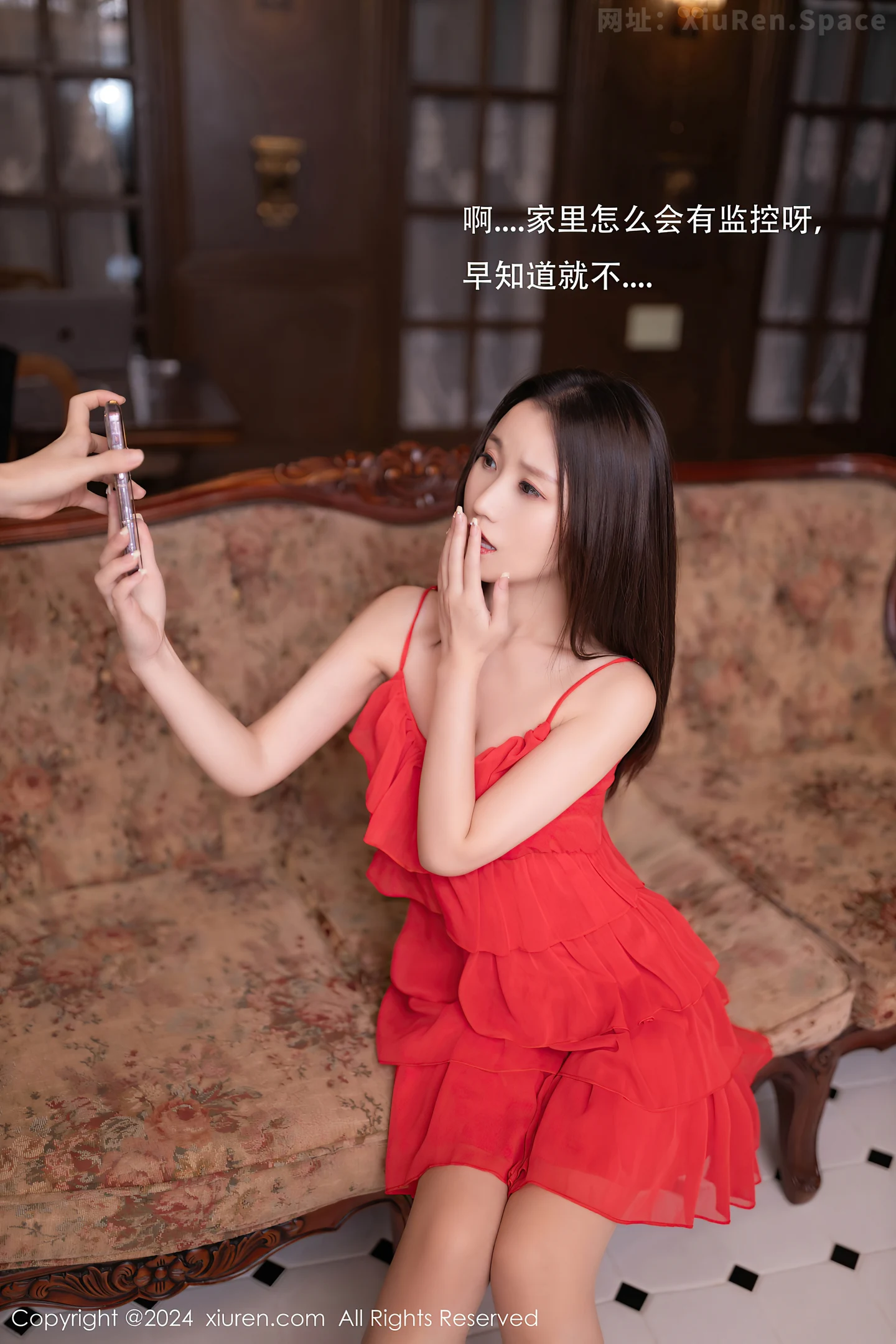 图片[4]-[XiuRen秀人网] VOL.9406 模特杏子Yada性感黑色薄纱情趣服配超薄黑丝秀曼妙身姿诱惑写真80P-秀人网官方网站